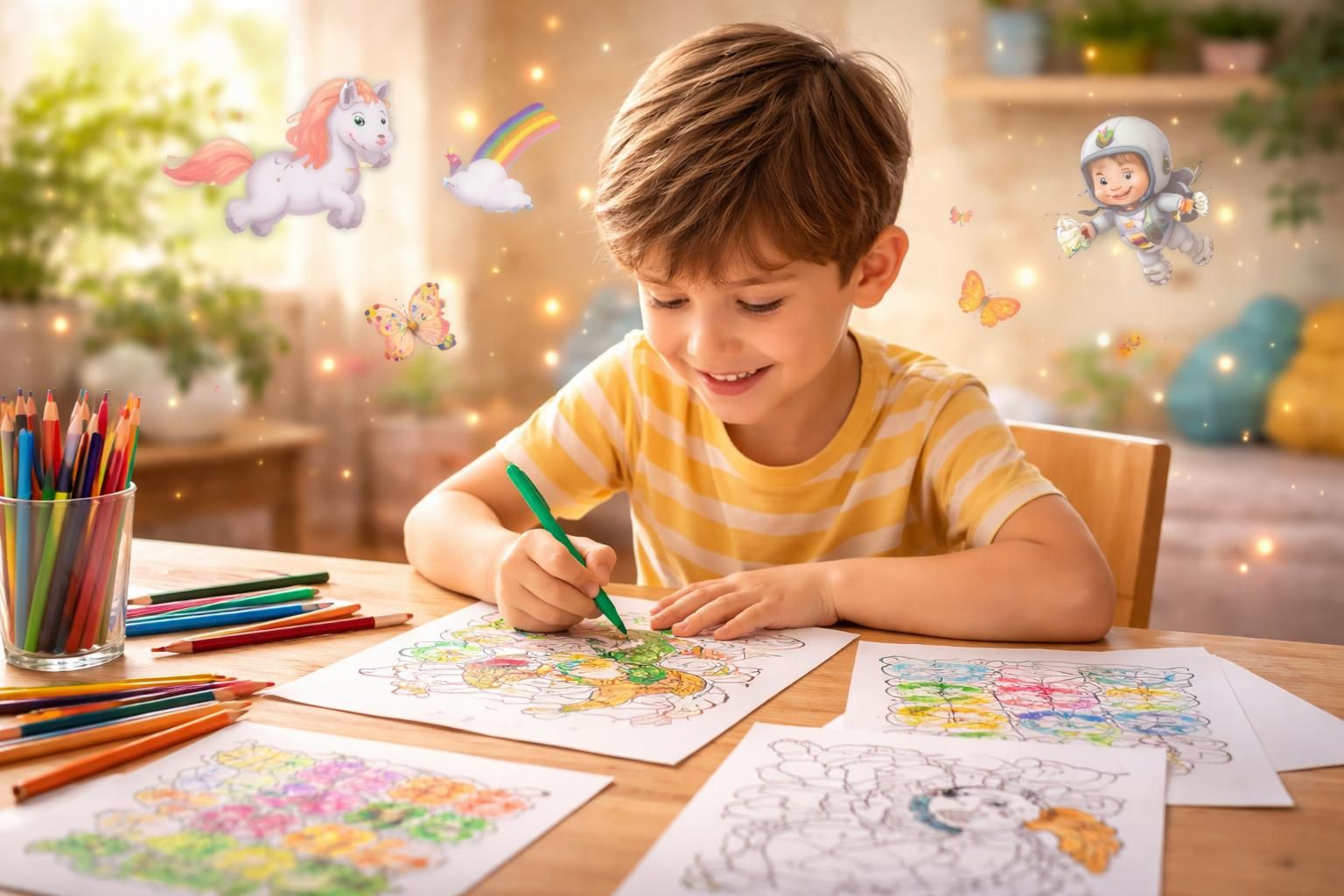 découvrez comment les dessins à imprimer peuvent encourager la créativité et stimuler l'imagination des enfants tout en leur offrant des heures de divertissement éducatif.