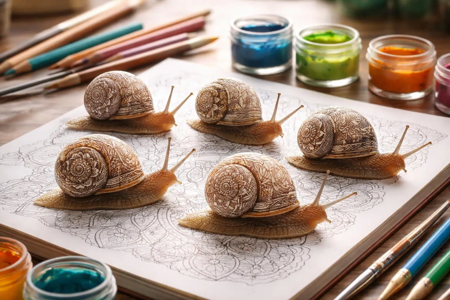 découvrez comment colorier des escargots peut stimuler votre créativité et cultiver la patience, des outils efficaces pour votre développement personnel.