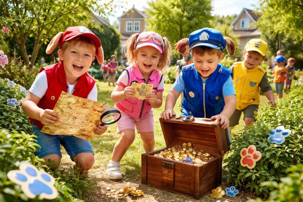 apprenez à organiser une chasse au trésor pat patrouille passionnante et mémorable pour vos enfants, avec des astuces simples et amusantes pour une fête réussie.
