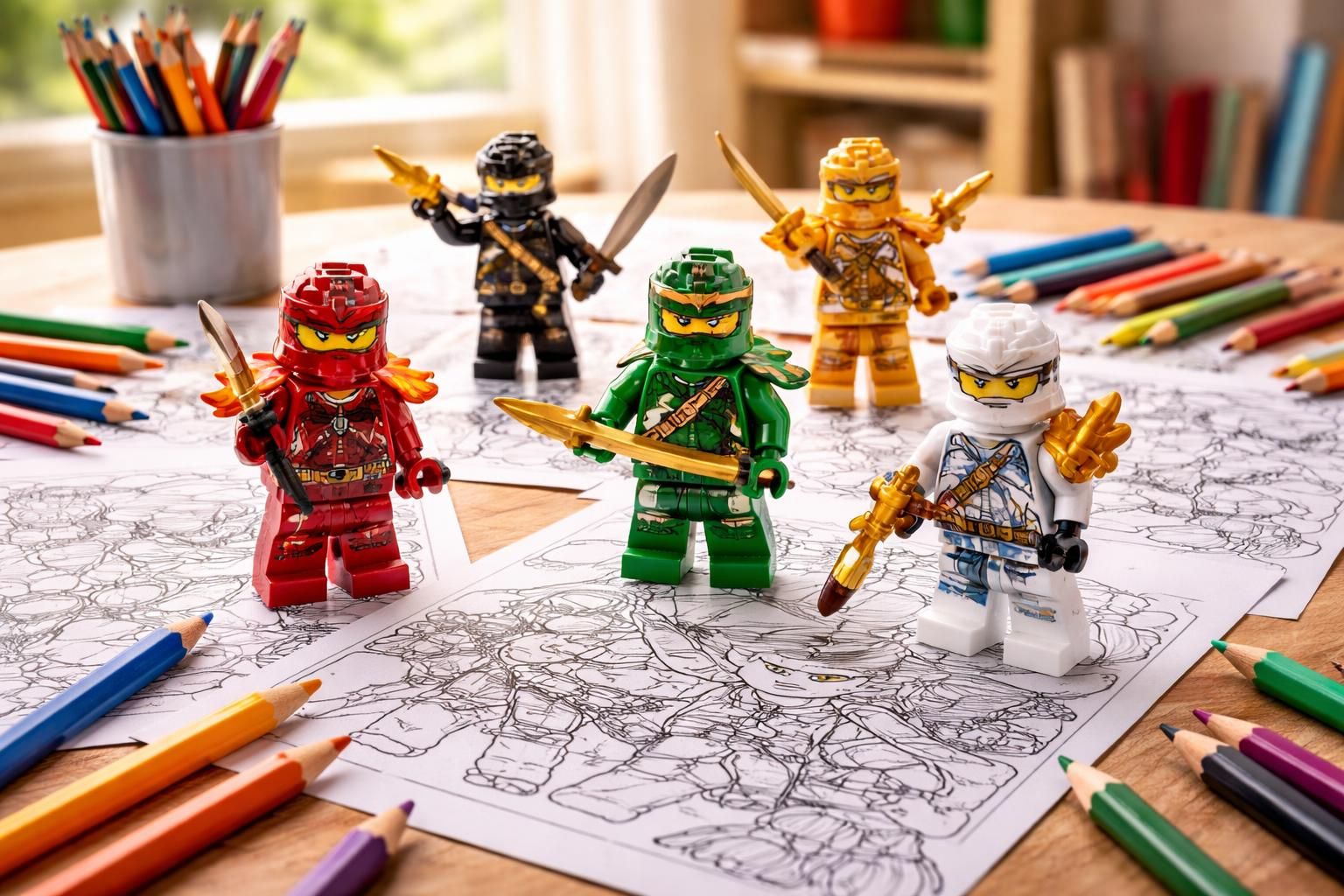 téléchargez et imprimez des coloriages lego ninjago passionnants, parfaits pour les fans de la série qui veulent s'amuser en coloriant leurs personnages préférés.