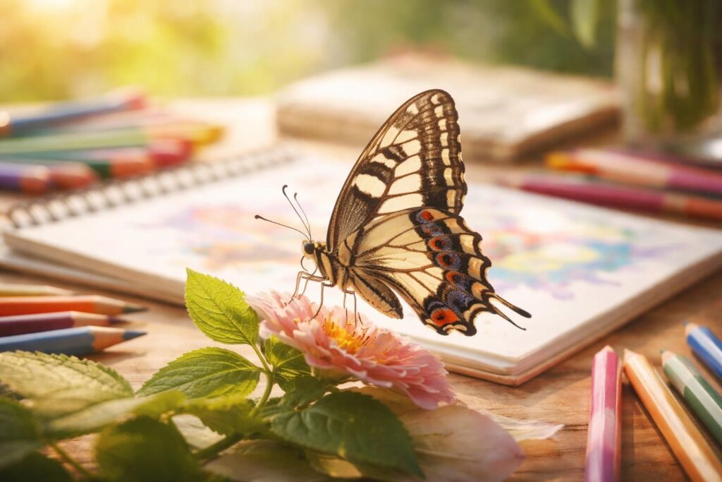 explorez comment le papillon à colorier stimule votre créativité et favorise la détente grâce à cette activité artistique inspirante.