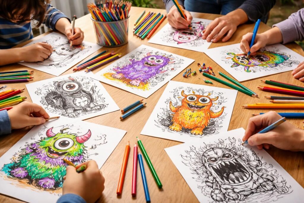 découvrez pourquoi colorier des monstres est une activité universelle qui plaît à tous les âges, stimulant créativité et détente pour petits et grands.
