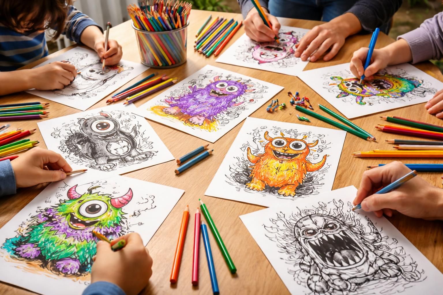 découvrez pourquoi colorier des monstres est une activité universelle qui plaît à tous les âges, stimulant créativité et détente pour petits et grands.