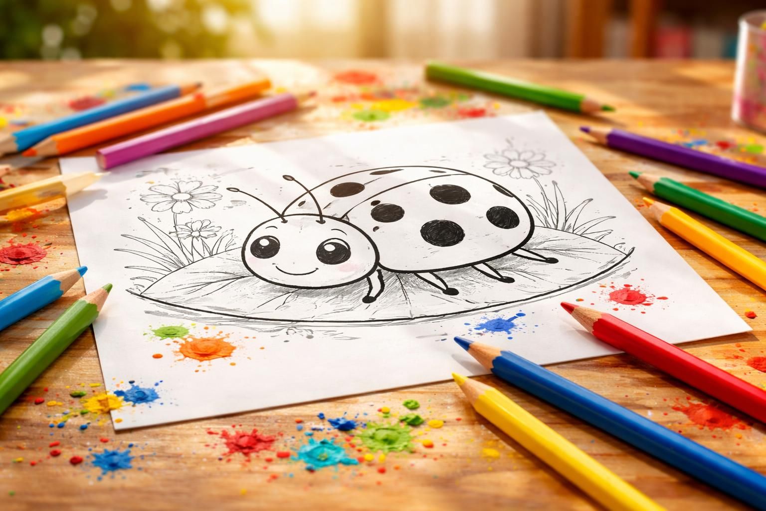 découvrez comment l'art de la coccinelle à colorier stimule la créativité des enfants tout en s'amusant. une activité ludique et éducative pour petits artistes en herbe.