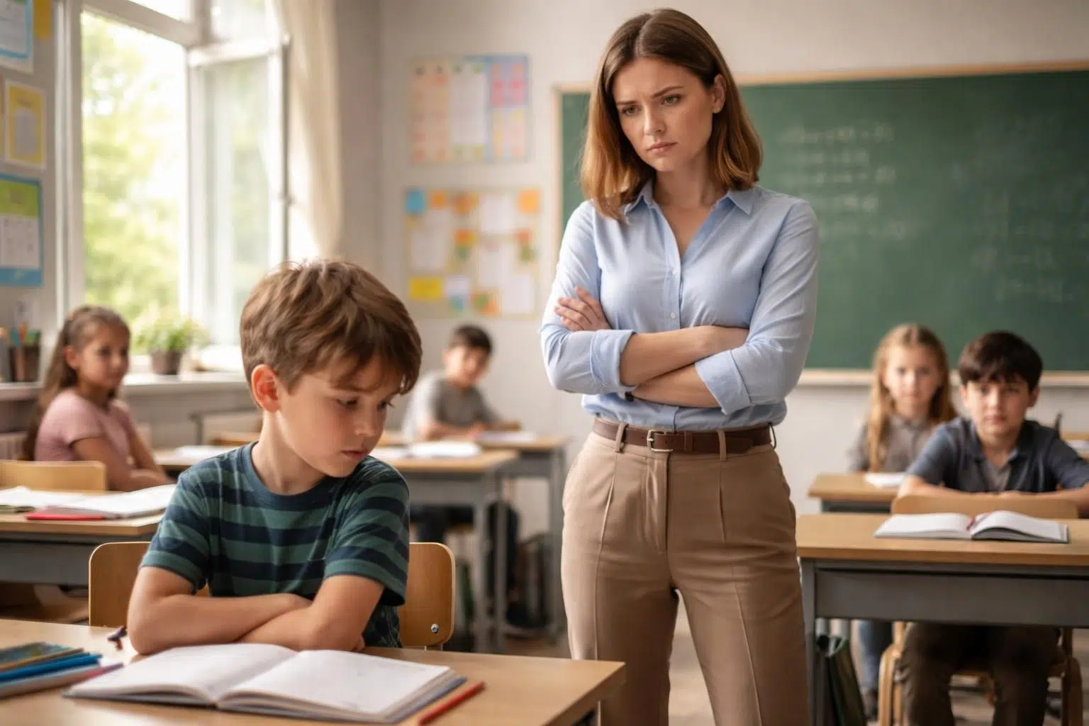 découvrez comment réagir efficacement lorsque la maîtresse semble prendre votre fils en grippe, avec des conseils pour gérer cette situation délicate et protéger son bien-être à l'école.