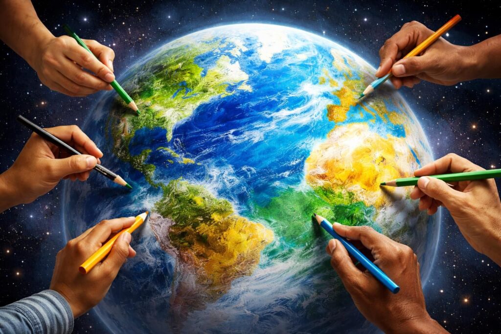 découvrez comment le projet artistique "le coloriage de la planète" sensibilise au développement durable à travers une activité créative et éducative pour tous.