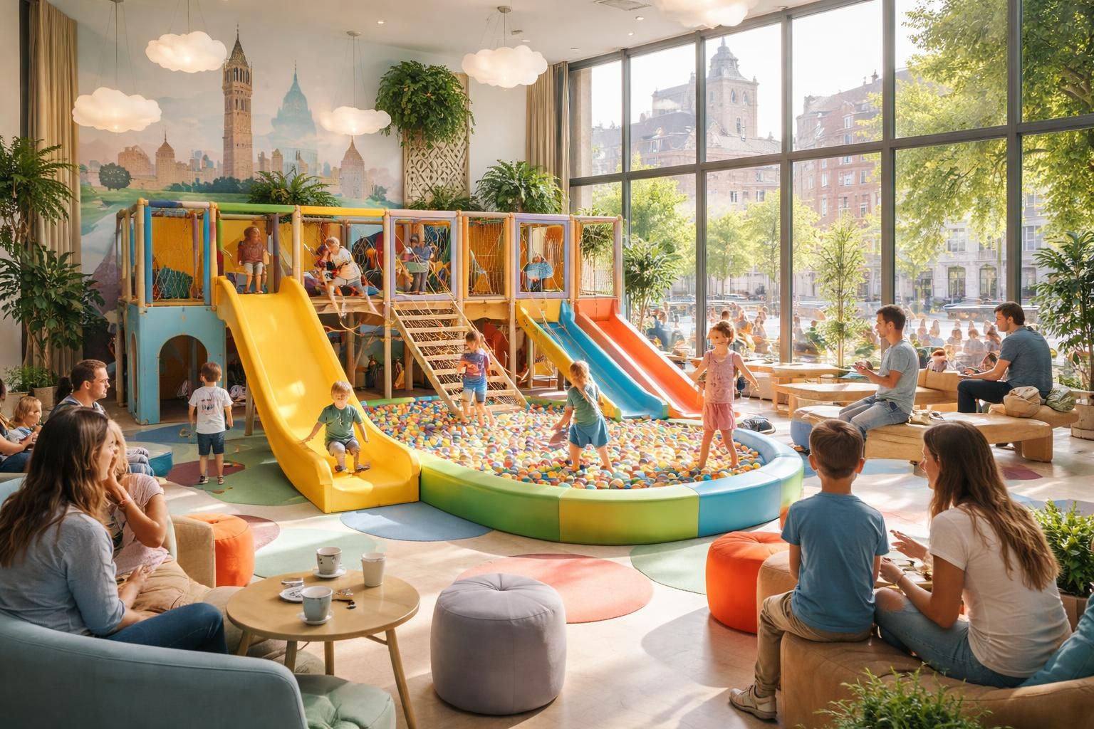 découvrez les meilleurs parcs de jeux d'intérieur à lille, l'endroit idéal pour que les enfants s'amusent en toute sécurité et que les parents puissent se rencontrer et échanger.