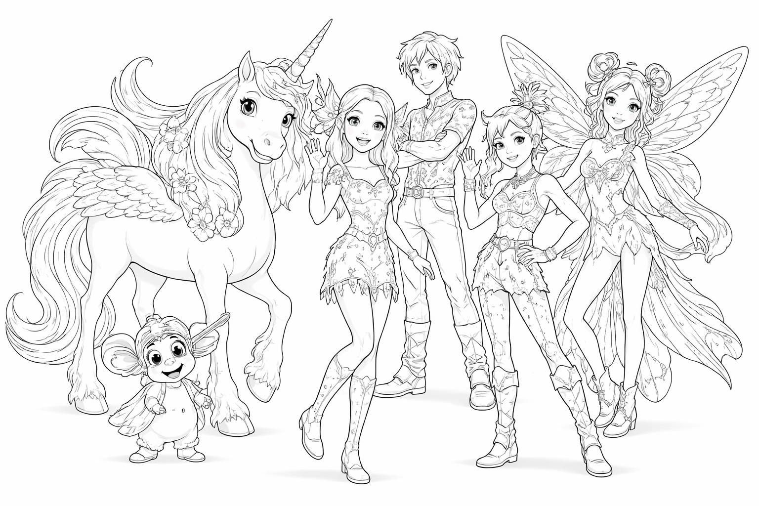 découvrez les personnages emblématiques de mia et moi à colorier pour éveiller la créativité des enfants et plonger dans un univers magique plein de couleurs.