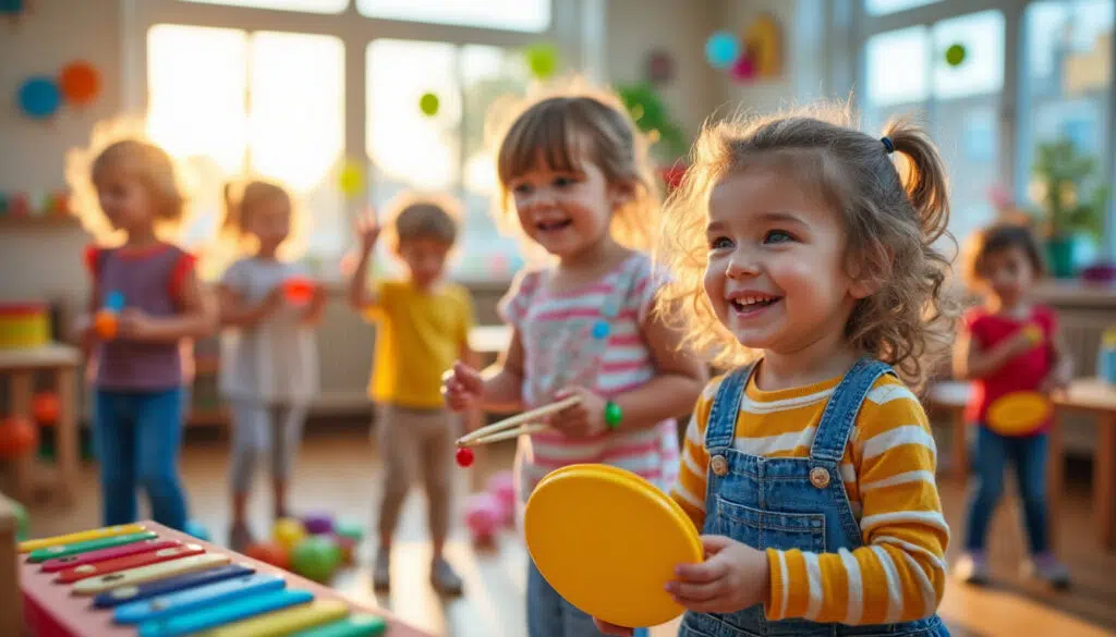 découvrez comment les jeux musicaux en maternelle favorisent le développement du rythme et de la coordination chez les jeunes enfants, tout en rendant l'apprentissage ludique et interactif.