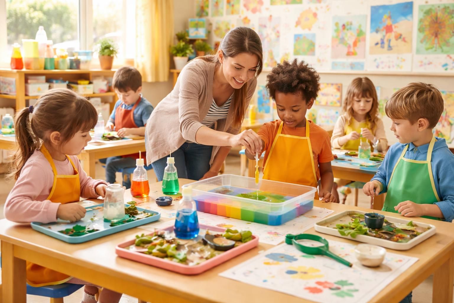 découvrez un guide pratique pour organiser une journée d'expérience scientifique en maternelle, favorisant la curiosité et l'apprentissage ludique des jeunes enfants.