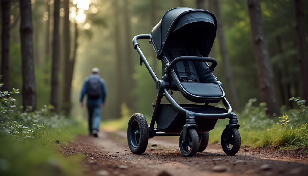 découvrez la poussette trio tout-terrain, parfaite pour accompagner les parents actifs lors de toutes leurs aventures. polyvalente, robuste et confortable, elle garantit la sécurité et le bien-être de bébé, quel que soit le terrain.