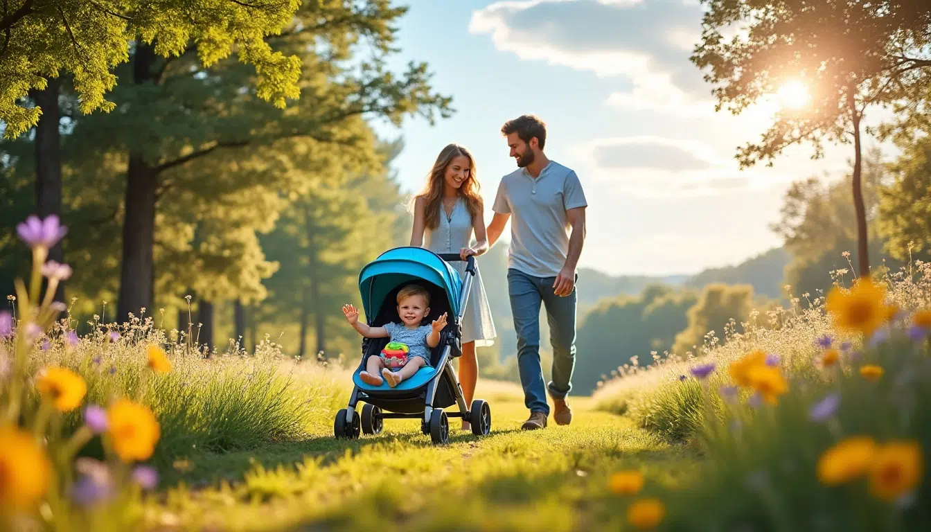 découvrez la poussette trio tout-terrain, parfaite pour les parents actifs ! polyvalente et robuste, elle offre confort et sécurité à votre bébé lors de toutes vos aventures en famille, en ville comme à la campagne.