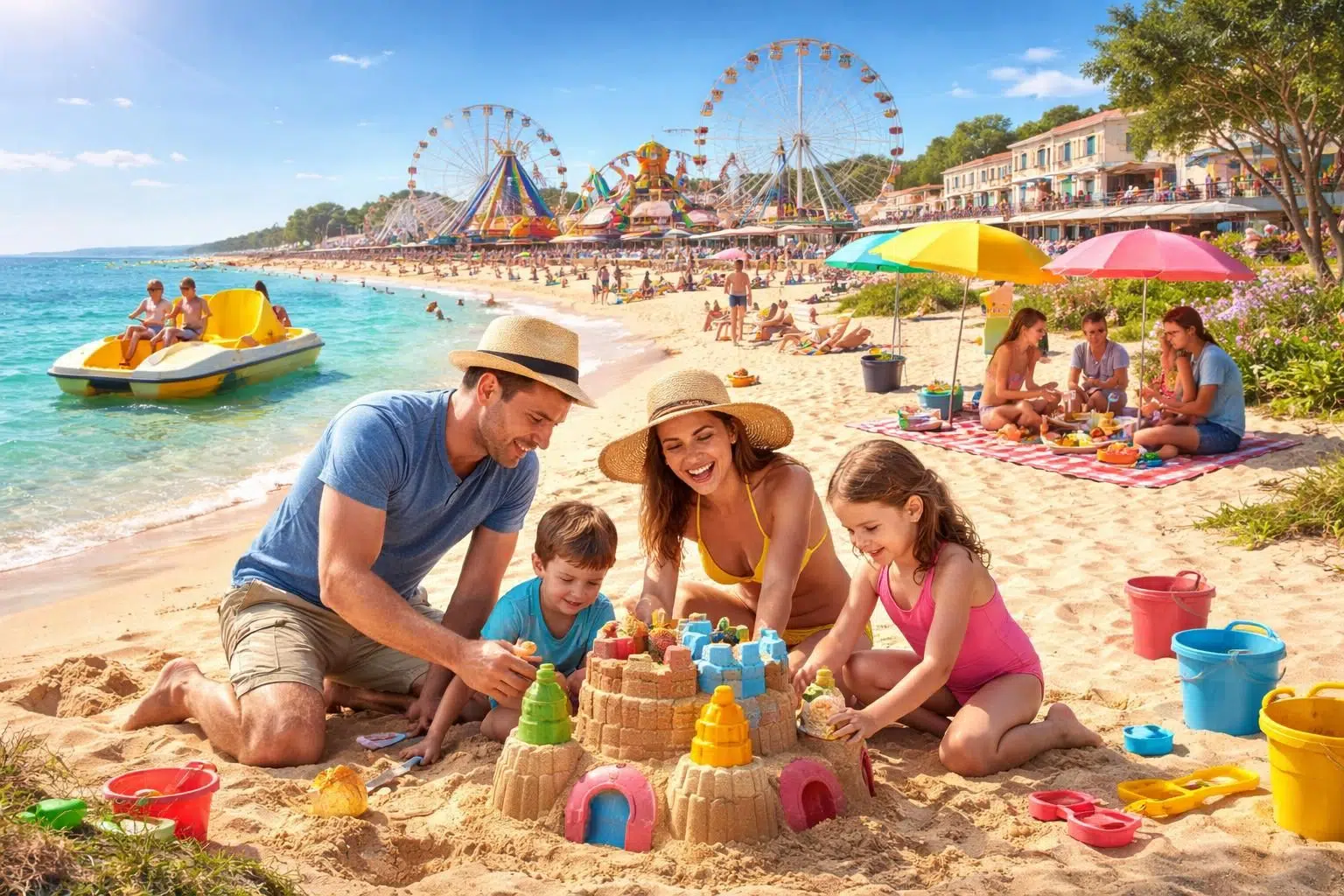 découvrez le top 5 des activités familiales incontournables à valras-plage pour des vacances mémorables en famille, entre loisirs, détente et aventures au bord de la mer.