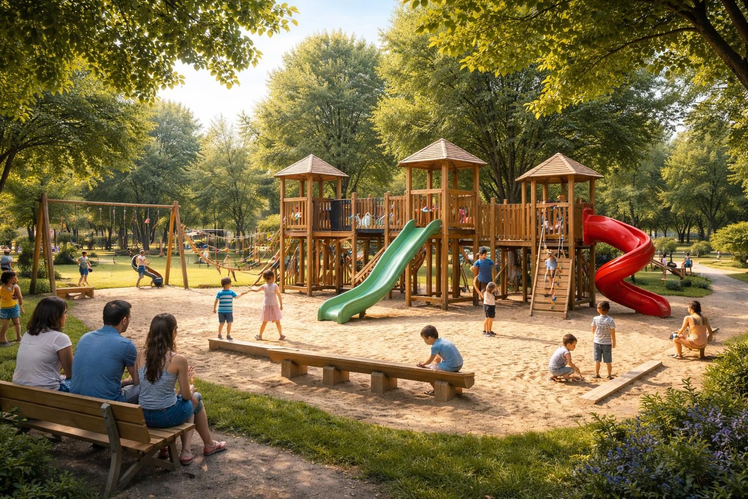 découvrez le top 5 des parcs de jeux extérieurs proches de chez vous à visiter ce week-end pour des moments de fun et détente en famille ou entre amis.