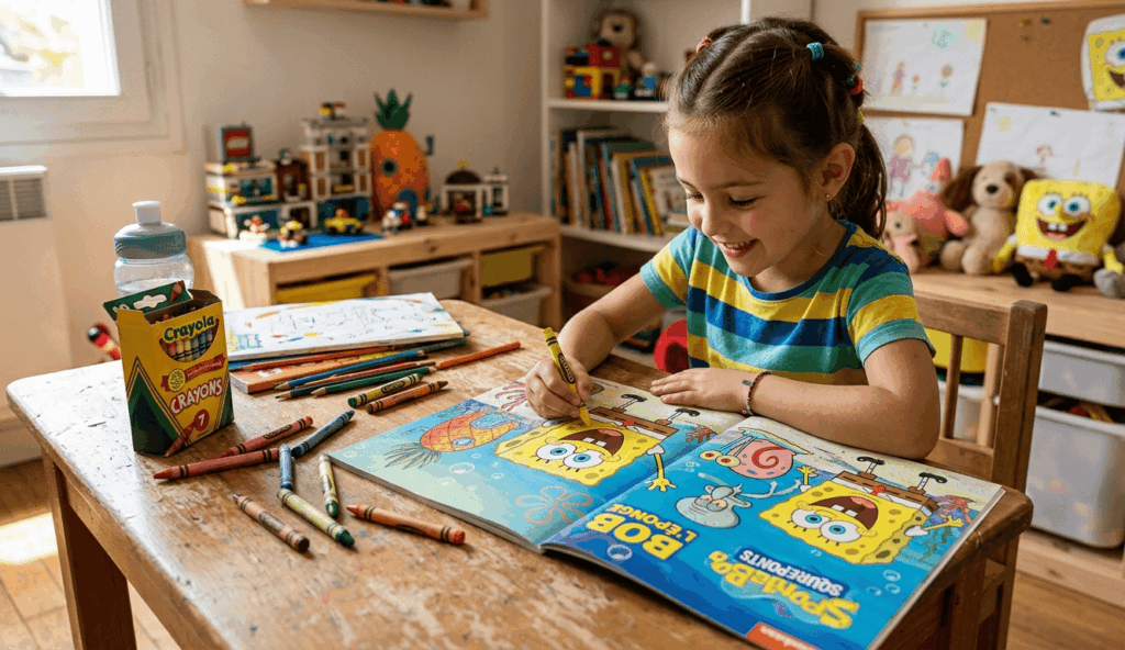 coloriage Bob l’éponge